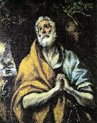 El Greco The Repentant Peter Germany oil painting artist